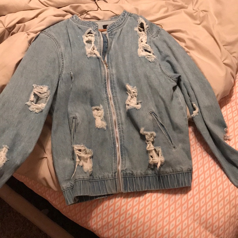 Denim Zip Jacket